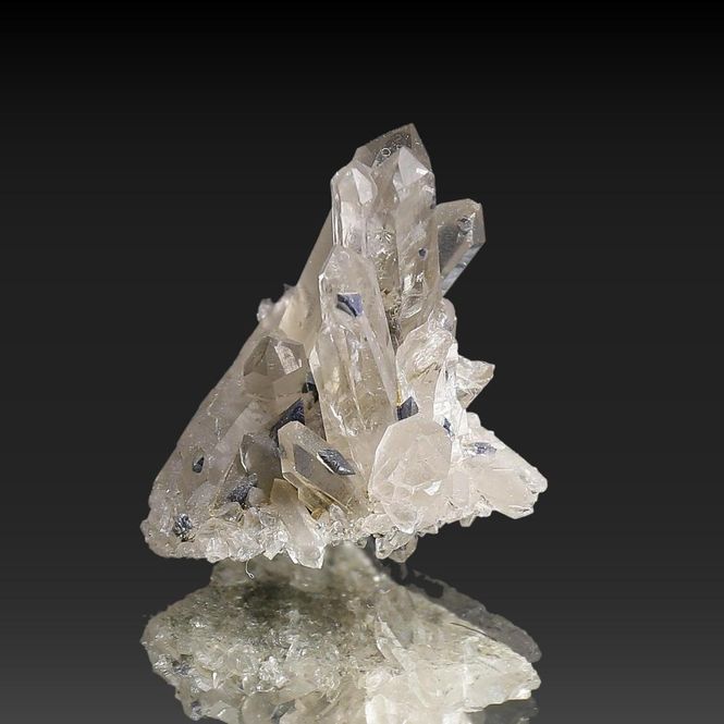 Main Image Anatase on Quartz from Hardangervidda, Norway